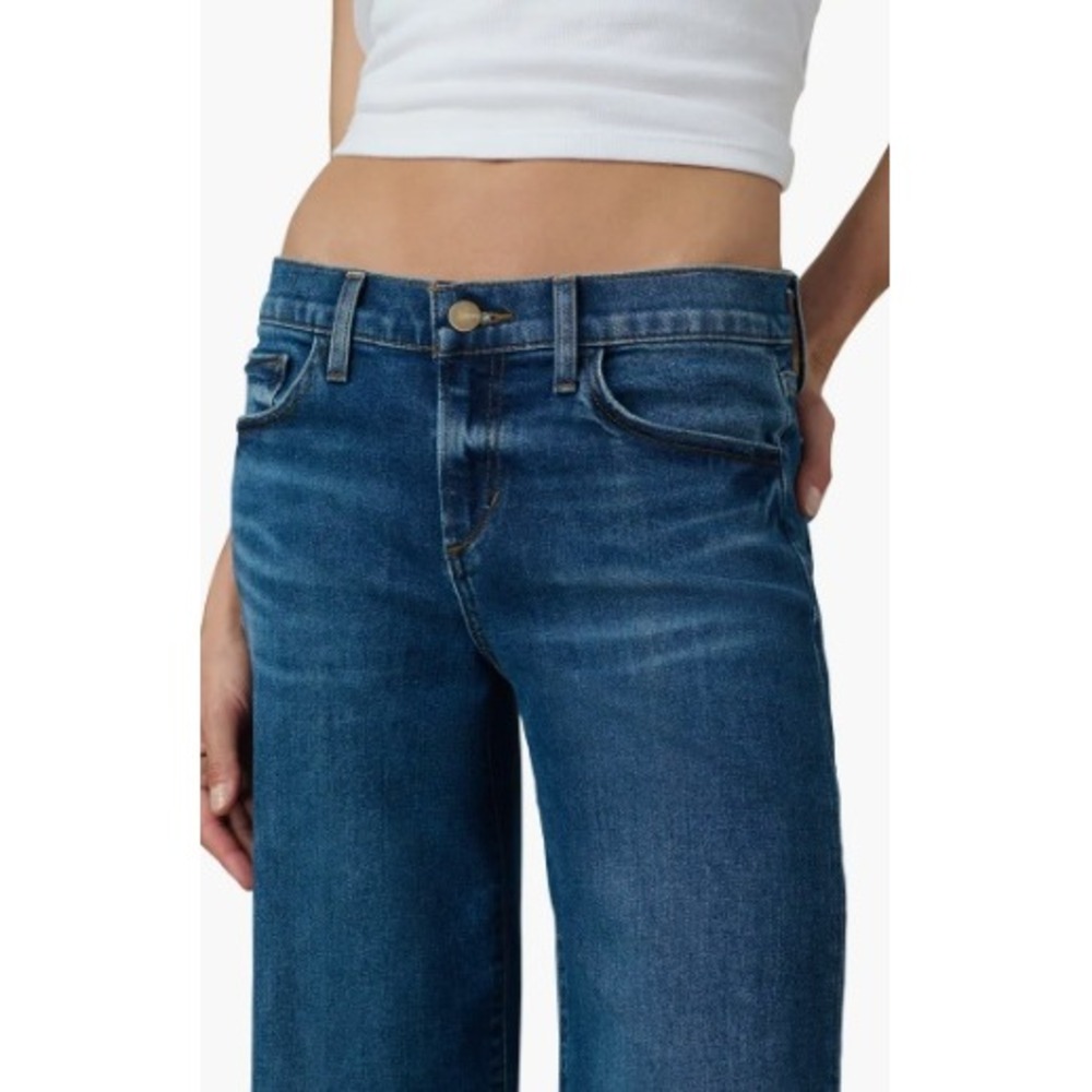 Joe's Jeans The Lou Lou Low Rise Wide Leg Jeans Size 29 - Picture 4 of 8